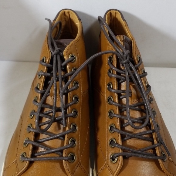 Coach high top saddle sneakers size men 7.5. NWB. - Picture 3 of 8